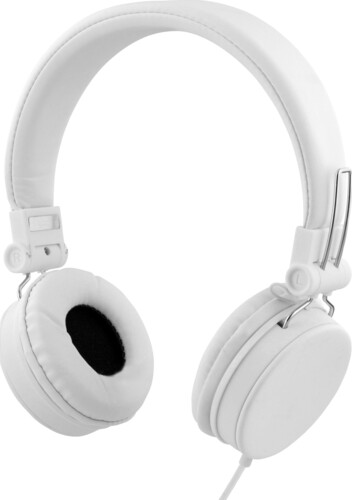 Streetz On-Ear Kopfhörer/Headset faltbar, weiß HL-W203