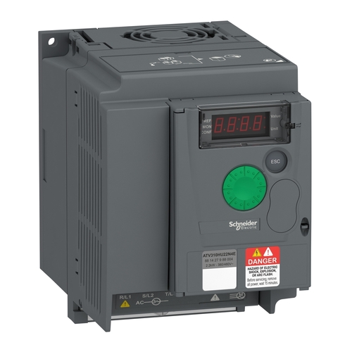 Schneider Electric Frequenzumrichter 2,2kW 380-460VAC ATV310HU22N4E