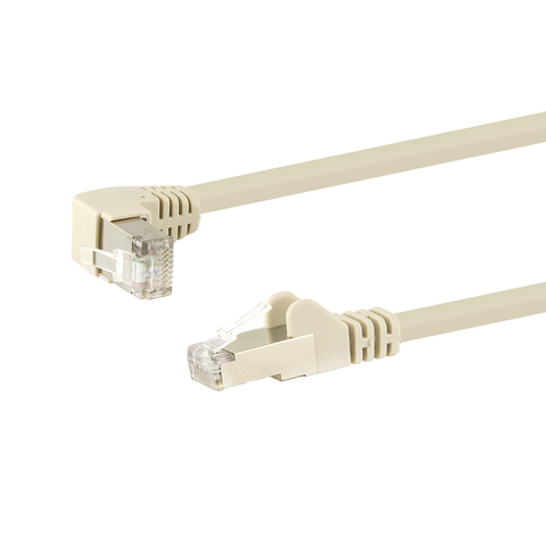 E+P Elektrik Winkelkabel Cat.6 1m CCW142/1grauLose