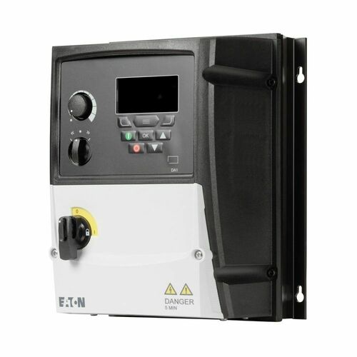 Eaton Frequenzumrichter 1/3240V4.3A0.75kW1HP DA1-124D3FB-B6SO