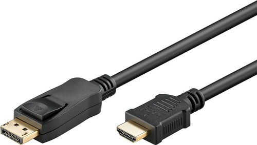 Goobay DisplayPort/HDMI-Adapterk. 3m,High Speed 64843