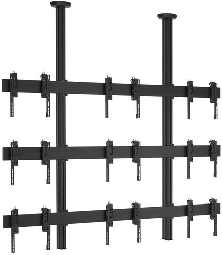 Vogels Bodenmontage Kit Videowall, 3x3,55Z CVW3355 sw