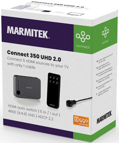 MARMITEK HDMI Switch 5ein/1aus,4K60 MARMITEK Connect350