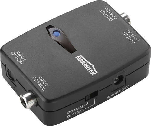 MARMITEK Audio-Konverter Toslink>Koaxial MARMITEK ConnectTC22