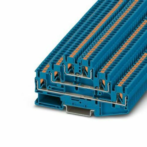 Phoenix Contact Durchgangsreihenklemme 0,14-4qmm, 5,2mm, bl PT 2,5-3L BU Phoenix Contact Durchgangsreihenklemme 0,14-4qmm, 5,2mm, bl PT 2,5-3L BU