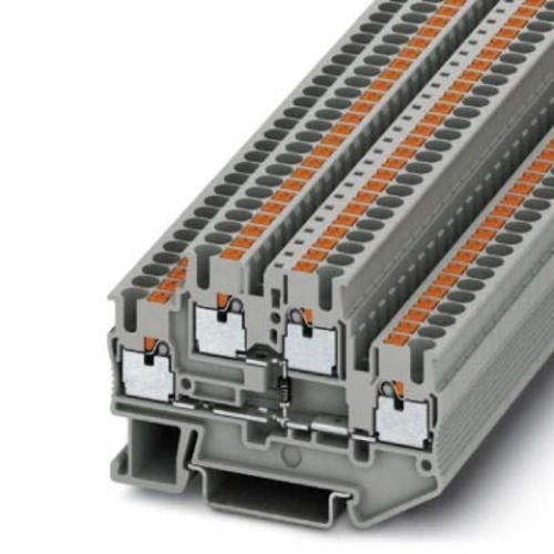 Phoenix Contact Durchgangsreihenklemme 0,14-4qmm, 5,2mm, gr PTTB 2,5-DIO/O-U Phoenix Contact Durchgangsreihenklemme 0,14-4qmm, 5,2mm, gr PTTB 2,5-DIO/O-U