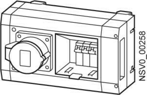 Siemens Dig.Industr. Abgangskasten CEE165A163 BD01-AK2M1 #034280