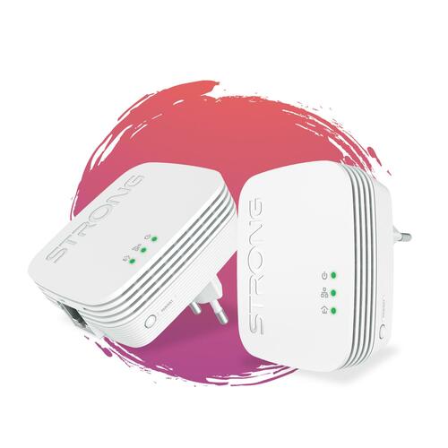Strong Powerline 2er Set 1000 Mini Adapter POWERL1000DUOMINI Strong Powerline 2er Set 1000 Mini Adapter POWERL1000DUOMINI