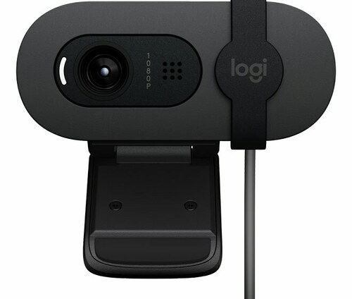 Logitech Webcam Full HD 1080p,30FPS,USB,Re BRIO 100 Logitech Webcam Full HD 1080p,30FPS,USB,Re BRIO 100