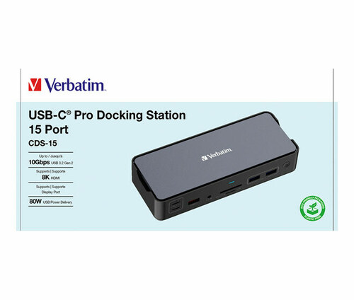Verbatim Docking Station CDS-15,15-Port 32171