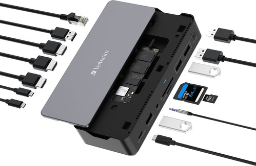 Verbatim Docking Station CDS-15S,15-Port VERBATIM 32173