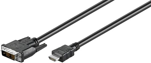 Goobay DVI-D/HDMI-Kabel Single-Link/St(TypA) 50581