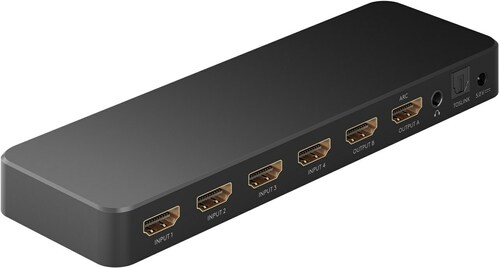 Goobay HDMI-Matrix-Schalter 4auf2,4K,60Hz 58479