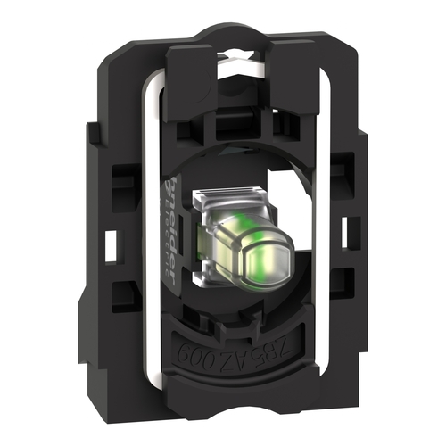 Schneider Electric Lampenfassungsblock m.LED-Mod. weiß ZB5AVM1