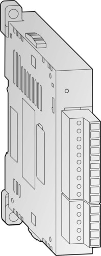 Mitsubishi Electric Analogeingangsmodul 12Bit,4 Eingänge FX3U-4AD-ADP