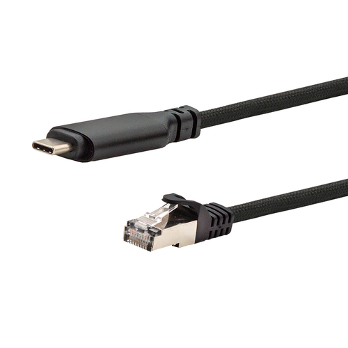 E+P Elektrik USB3.2 Ethernetkabel 2m USB-C zu RJ45 CC 369 E+P Elektrik USB3.2 Ethernetkabel 2m USB-C zu RJ45 CC 369