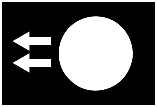 Schneider Electric Symbolschild schwarz ZB2BY2911