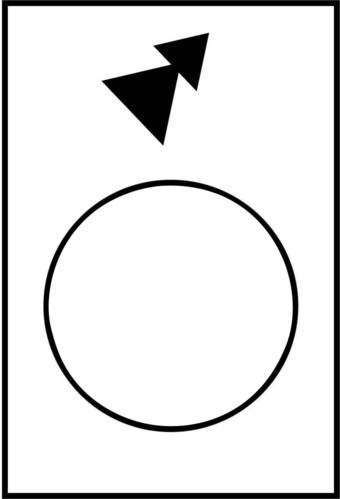 Schneider Electric Symbolschild schwarz ZB2BY4965