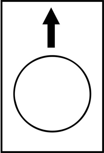 Schneider Electric Symbolschild schwarz ZB2BY4951