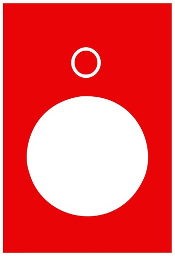 Schneider Electric Symbolschild rt (0) ZB2BY2931