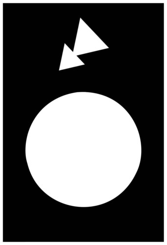 Schneider Electric Symbolschild schwarz ZB2BY2968