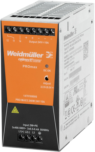 Lenze Netzteil 1x230VAC - 24VDC 10A, 240W EZVA024010BB000000