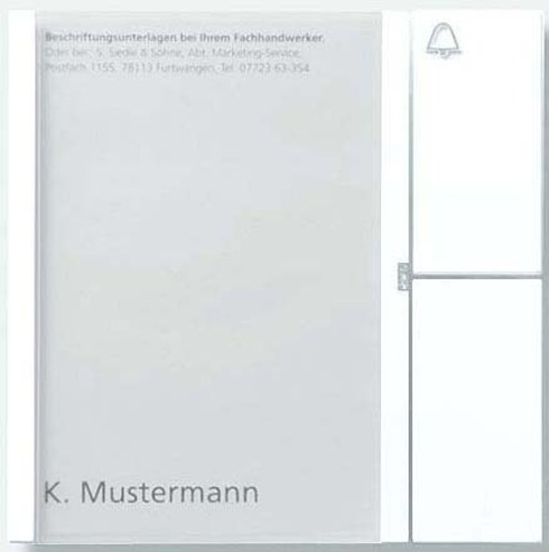 Siedle&Söhne Tasten-Modul ti/met TM 612-1 TM Siedle&Söhne Tasten-Modul ti/met TM 612-1 TM