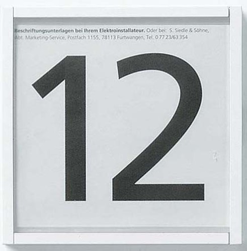 Siedle&Söhne Info-Modul si/met IM 612-0 SM