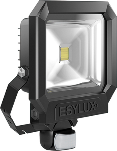 ESYLUX LED-Strahler schwarz SUNAFLTR5100830MDBK