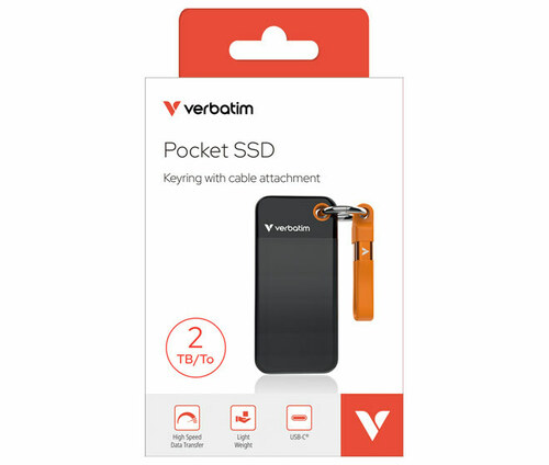 Verbatim SSD 2TB USB 3.2 Typ-C Pocket,sw-orange 32197 Verbatim SSD 2TB USB 3.2 Typ-C Pocket,sw-orange 32197