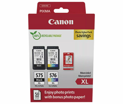 Canon Druckkopf Kombipack schwarz/color PG-575XL/CL-57 Canon Druckkopf Kombipack schwarz/color PG-575XL/CL-57