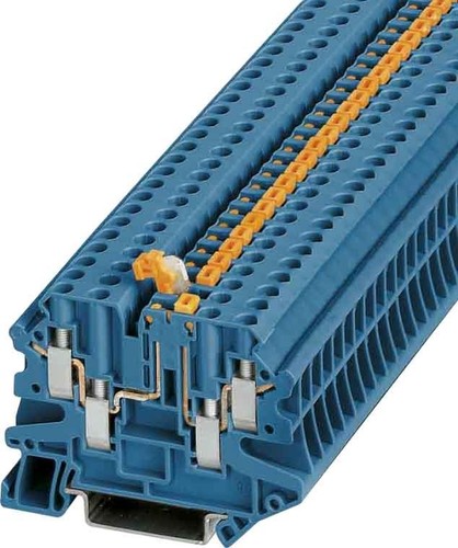 Phoenix Contact Durchgangsreihenklemme 0,14-6qmm, 6,2mm, bl UT 4-QUATTRO-MT BU