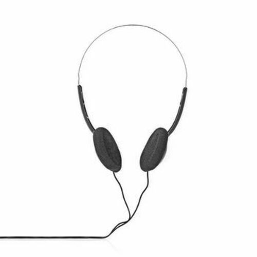 Nedis On-Ear-Kopfhörer mit Kabel HPWD1101BK