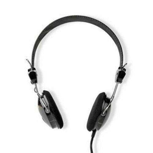 Nedis On-Ear-Kopfhörer mit Kabel HPWD1104BK