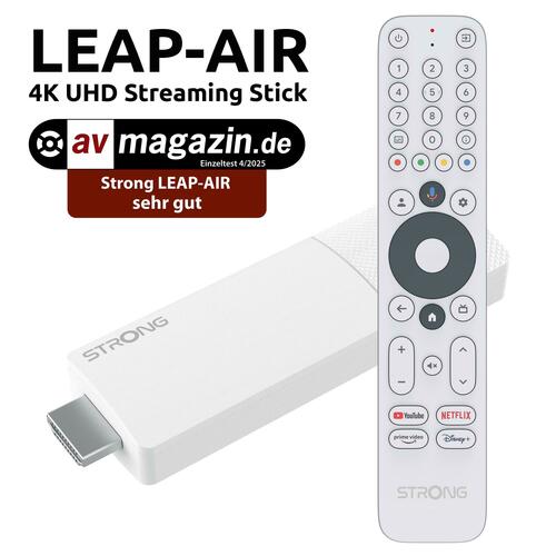 Strong 4K Streaming Stick Google TV LEAP-AIR Strong 4K Streaming Stick Google TV LEAP-AIR