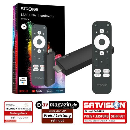 Strong FHD Streaming Stick Android TV LEAP-UNA Strong FHD Streaming Stick Android TV LEAP-UNA