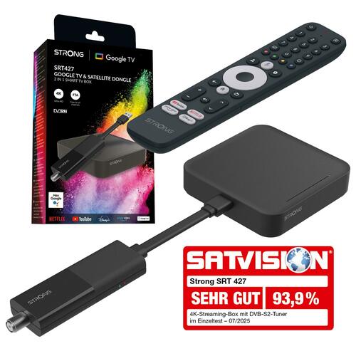 Strong 4K Streaming Box Android TV SRT427 Strong 4K Streaming Box Android TV SRT427