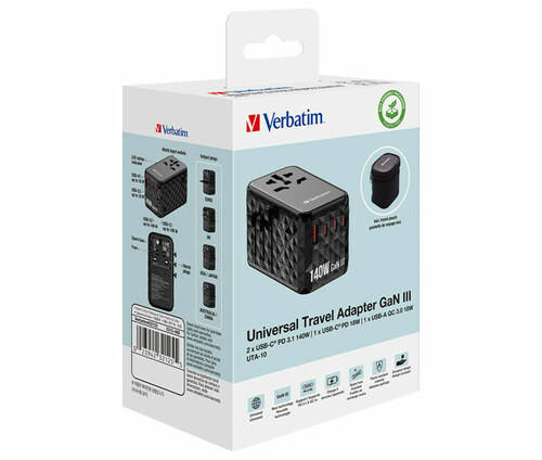 Verbatim Ladeadapter Universal Travel 32125 Verbatim Ladeadapter Universal Travel 32125