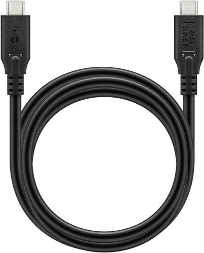 Goobay USB-C-Kabel, USB 3.2 4K/60 Hz,60W,1m 67976