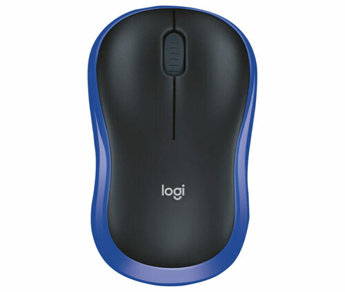 Logitech Maus Wireless Optisch, 1000 dpi M185 bl Logitech Maus Wireless Optisch, 1000 dpi M185 bl