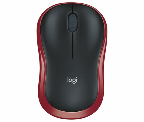 Logitech Maus Wireless Optisch, 1000 dpi M185 rt Logitech Maus Wireless Optisch, 1000 dpi M185 rt