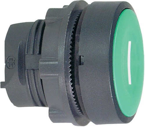 Schneider Electric Drucktaster flach, gn, (I) ZB5AA331
