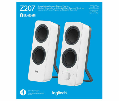 Logitech Lautsprecher Bluetooth Stereo2.0,5W,ws Z207 Logitech Lautsprecher Bluetooth Stereo2.0,5W,ws Z207