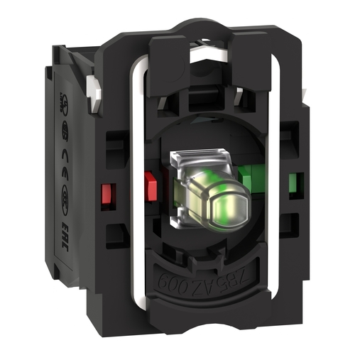 Schneider Electric Hilfsschalterblock 1S 1Ö m.LED-M weiß 24V ZB5AW0B15 Schneider Electric Hilfsschalterblock 1S 1Ö m.LED-M weiß 24V ZB5AW0B15