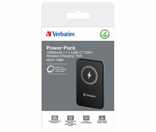 Verbatim Akku Powerbank 10.000mAh, MCP-10BK 32245
