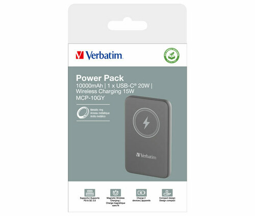 Verbatim Akku Powerbank 10.000mAh, MCP-10GY 32249
