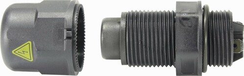 Harting Wanddurchführung 3p,Pg 13,5 RAL9005 21011303013
