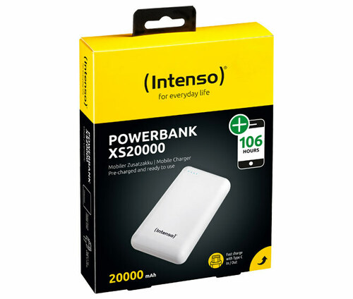 Intenso Akku Powerbank 20.000mAh, XS20000 7313552 Intenso Akku Powerbank 20.000mAh, XS20000 7313552