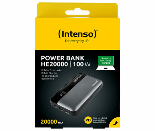 Intenso Akku Powerbank 20.000mAh, HE20000 7350050 Intenso Akku Powerbank 20.000mAh, HE20000 7350050
