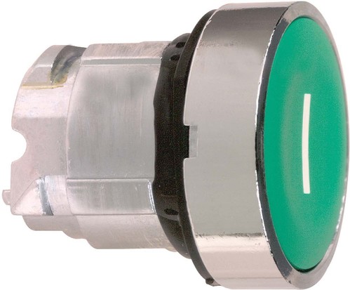 Schneider Electric Drucktaster flach, gn, (I) ZB4BA331